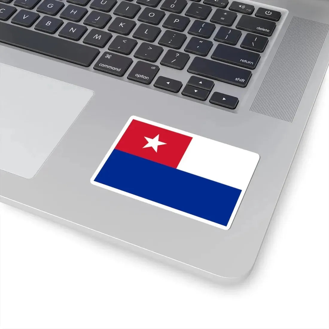 Naval jack of Cuba (Cuba) STICKER Vinyl Kiss-Cut Decal - The Sticker Space