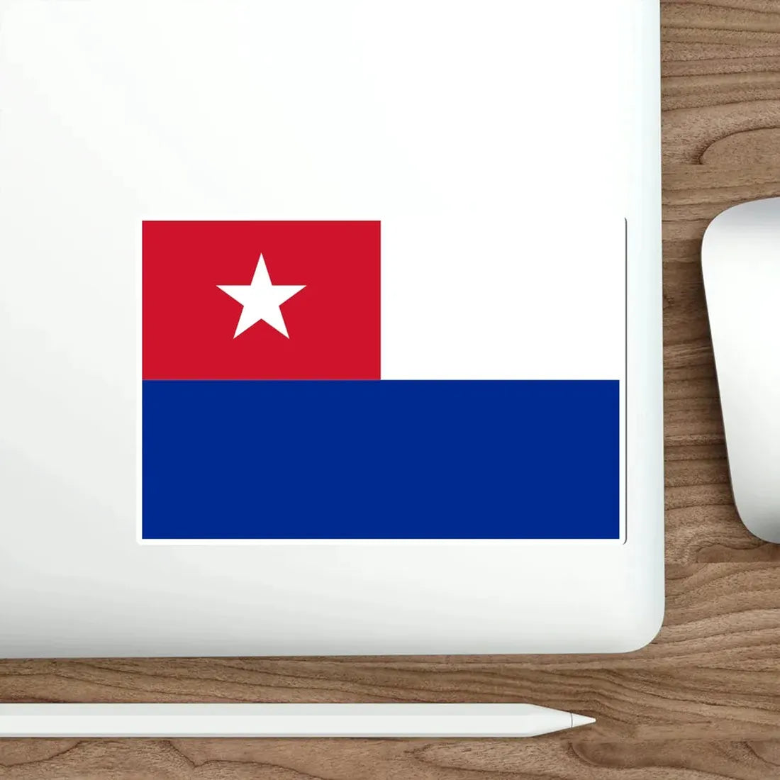 Naval Jack of Cuba STICKER Vinyl Die-Cut Decal - The Sticker Space