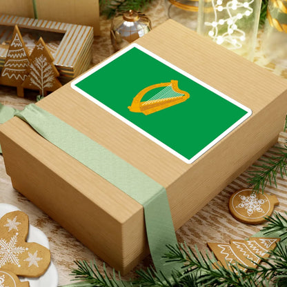 Naval jack of Ireland (Ireland) STICKER Vinyl Kiss-Cut Decal - The Sticker Space