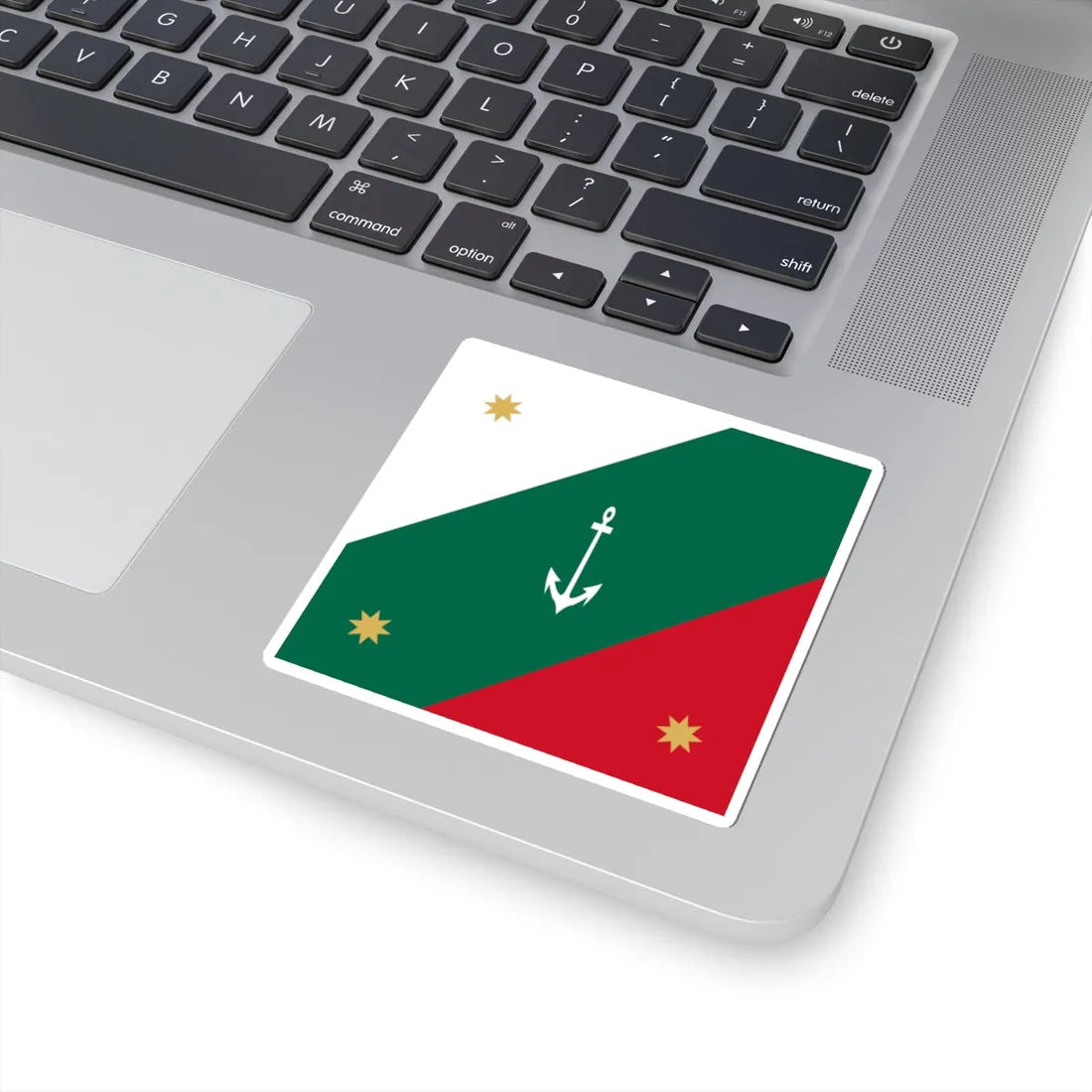 Naval jack of Mexico (Mexico) STICKER Vinyl Kiss-Cut Decal - The Sticker Space