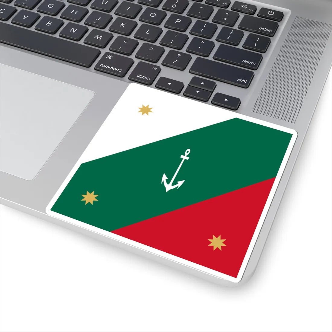 Naval jack of Mexico (Mexico) STICKER Vinyl Kiss-Cut Decal - The Sticker Space