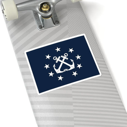 Naval Jack of Panama (Panama) STICKER Vinyl Kiss-Cut Decal - The Sticker Space