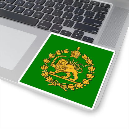 Naval Jack of Persia 1926-1974 (Iran) STICKER Vinyl Kiss-Cut Decal - The Sticker Space