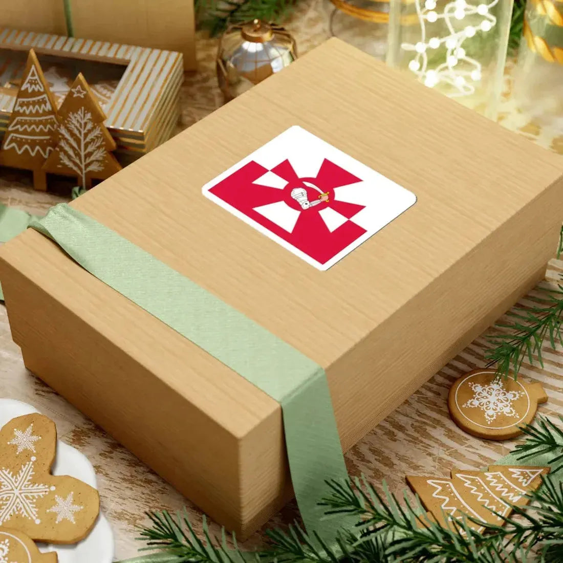 Naval Jack of Poland (Poland) STICKER Vinyl Kiss-Cut Decal - The Sticker Space