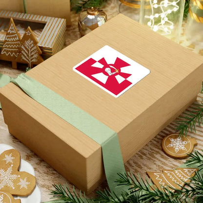 Naval Jack of Poland (Poland) STICKER Vinyl Kiss-Cut Decal - The Sticker Space