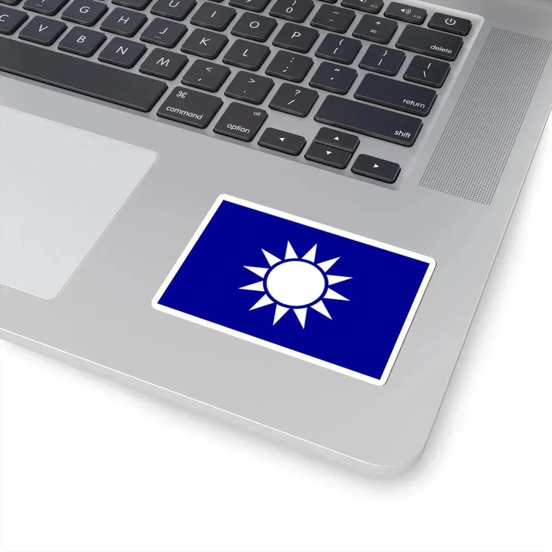 Naval Jack of the Republic of China (China) STICKER Vinyl Kiss-Cut Decal - The Sticker Space