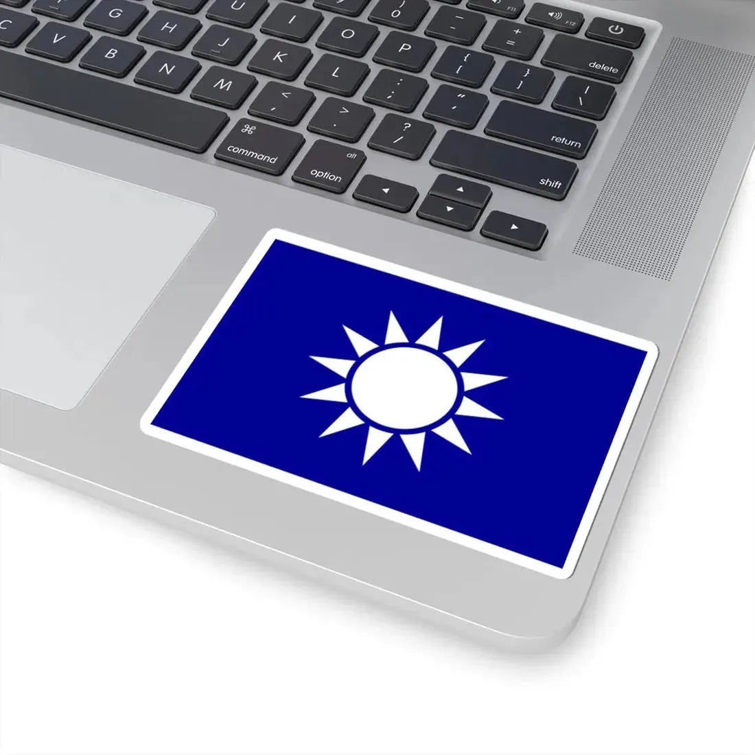 Naval Jack of the Republic of China (China) STICKER Vinyl Kiss-Cut Decal - The Sticker Space