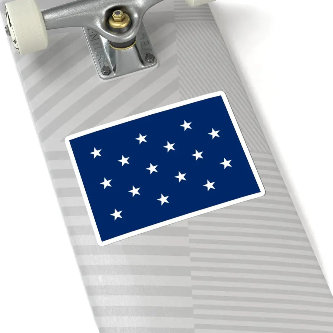Naval jack of the United States 1795-1818 (United States) STICKER Vinyl Kiss-Cut Decal - The Sticker Space