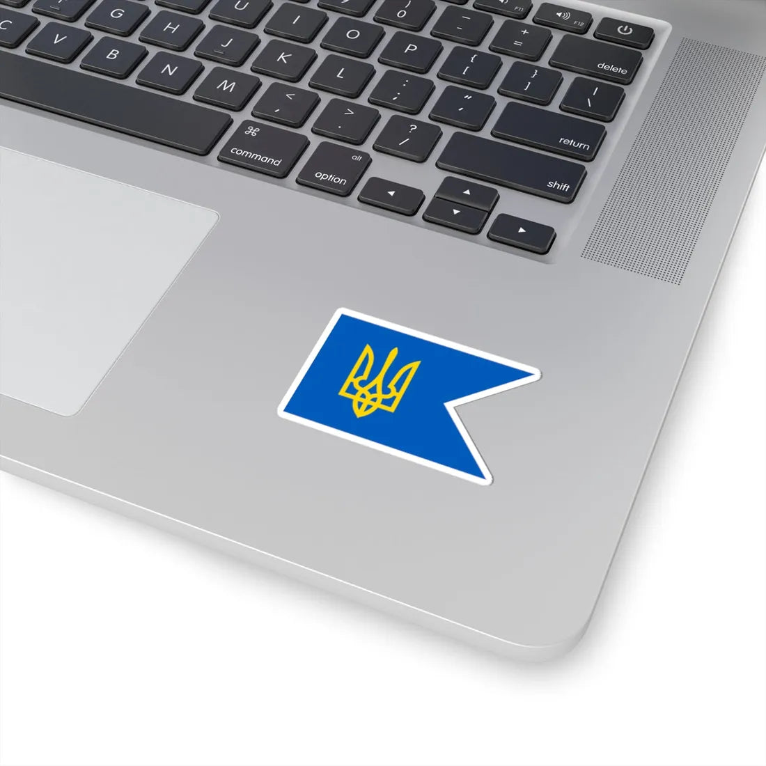 Naval Jack of Ukraine 1993 (Ukraine) STICKER Vinyl Kiss-Cut Decal - The Sticker Space