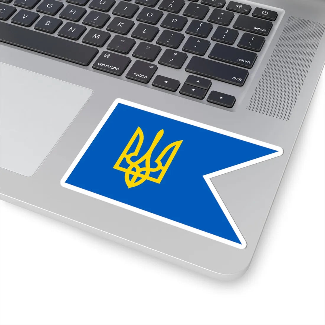 Naval Jack of Ukraine 1993 (Ukraine) STICKER Vinyl Kiss-Cut Decal - The Sticker Space