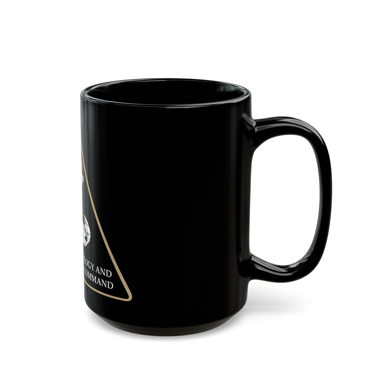 Naval Meteorology & Oceanography Command (U.S. Navy) Black Coffee Mug-The Sticker Space