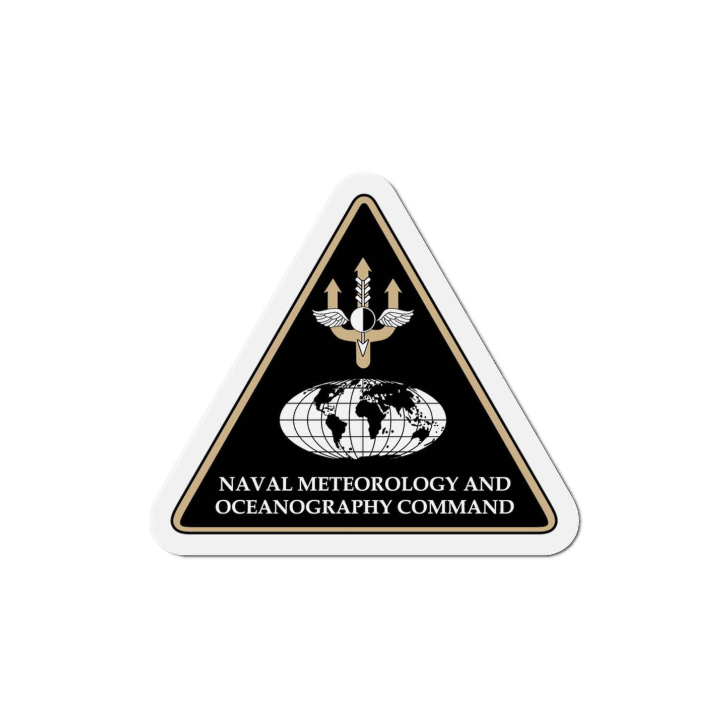 Naval Meteorology & Oceanography Command (U.S. Navy) Die-Cut Magnet-6 × 6"-The Sticker Space