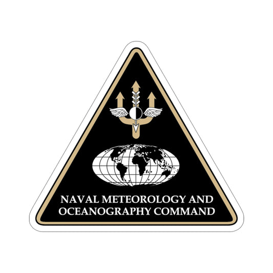 Naval Meteorology & Oceanography Command (U.S. Navy) STICKER Vinyl Die-Cut Decal-6 Inch-The Sticker Space