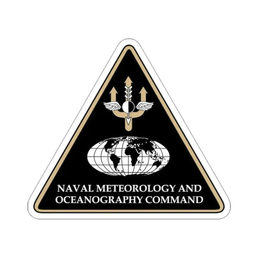Naval Meteorology & Oceanography Command (U.S. Navy) STICKER Vinyl Kiss-Cut Decal 2 Inch White - The Sticker Space