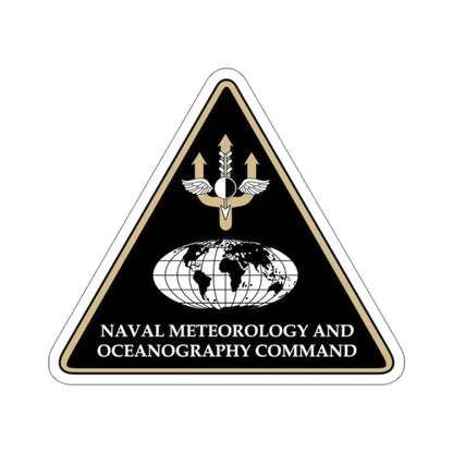 Naval Meteorology & Oceanography Command (U.S. Navy) STICKER Vinyl Kiss-Cut Decal 3 Inch White - The Sticker Space