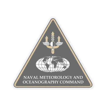 Naval Meteorology & Oceanography Command (U.S. Navy) STICKER Vinyl Kiss-Cut Decal 6 Inch Transparent - The Sticker Space