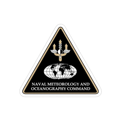 Naval Meteorology & Oceanography Command (U.S. Navy) Transparent STICKER Die-Cut Vinyl Decal 6 Inch Transparent - The Sticker Space
