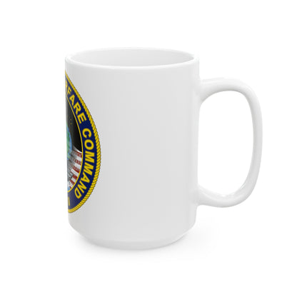 Naval Network Warfare Command CFT 1010 (U.S. Navy) White Coffee Mug-The Sticker Space