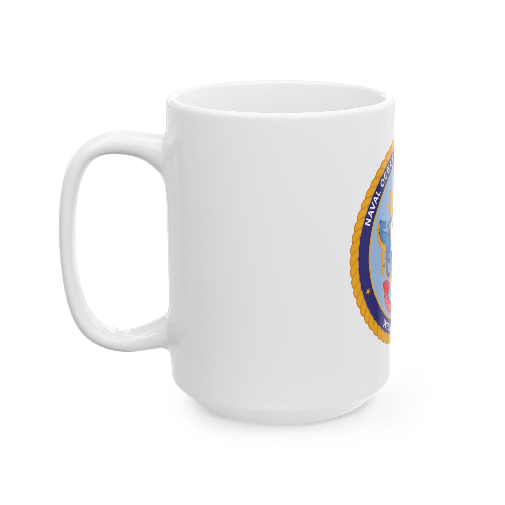 Naval Ocean Processing Facility Whidbey Island (U.S. Navy) White Coffee Mug-The Sticker Space