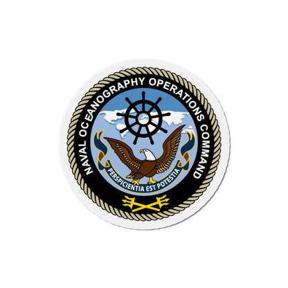 Naval Oceangraphy Operations Command (U.S. Navy) Die-Cut Magnet-5" x 5"-The Sticker Space