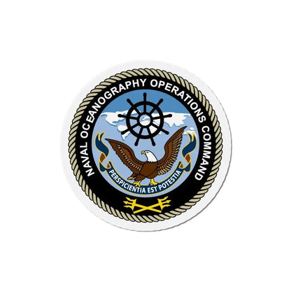 Naval Oceangraphy Operations Command (U.S. Navy) Refrigerator Magnet 6 Inch - The Sticker Space