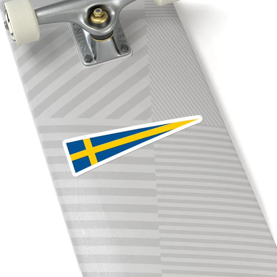 Naval Rank Flag of Sweden - Divisionschef (Sweden) STICKER Vinyl Kiss-Cut Decal - The Sticker Space