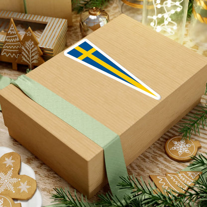 Naval Rank Flag of Sweden - Divisionschef (Sweden) STICKER Vinyl Kiss-Cut Decal - The Sticker Space