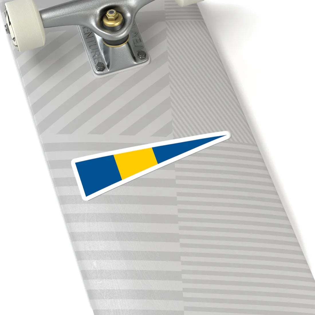 Naval Rank Flag of Sweden - Flottiljchef (Sweden) STICKER Vinyl Kiss-Cut Decal - The Sticker Space