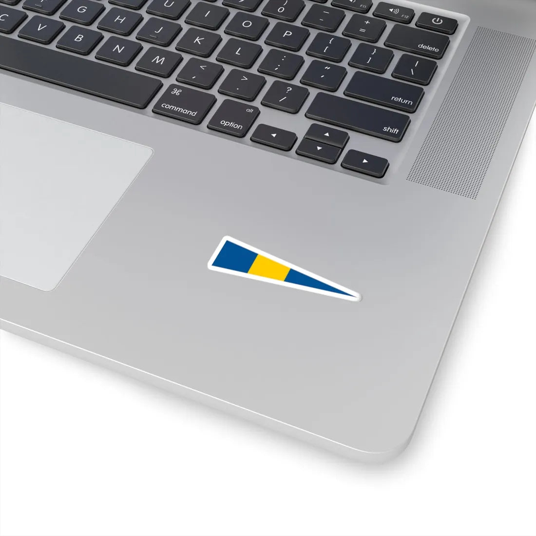 Naval Rank Flag of Sweden - Flottiljchef (Sweden) STICKER Vinyl Kiss-Cut Decal - The Sticker Space