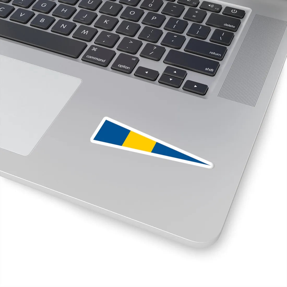 Naval Rank Flag of Sweden - Flottiljchef (Sweden) STICKER Vinyl Kiss-Cut Decal - The Sticker Space