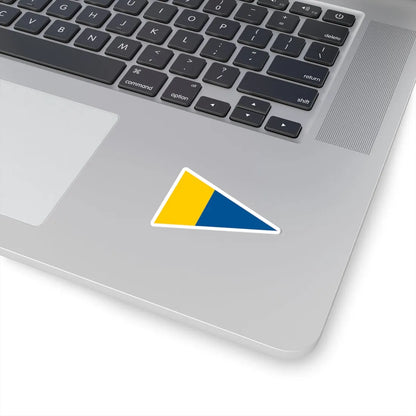 Naval Rank Flag of Sweden - Orlogsgaljadet (Sweden) STICKER Vinyl Kiss-Cut Decal - The Sticker Space