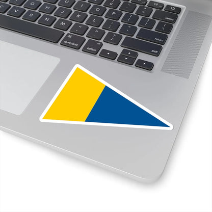 Naval Rank Flag of Sweden - Orlogsgaljadet (Sweden) STICKER Vinyl Kiss-Cut Decal - The Sticker Space