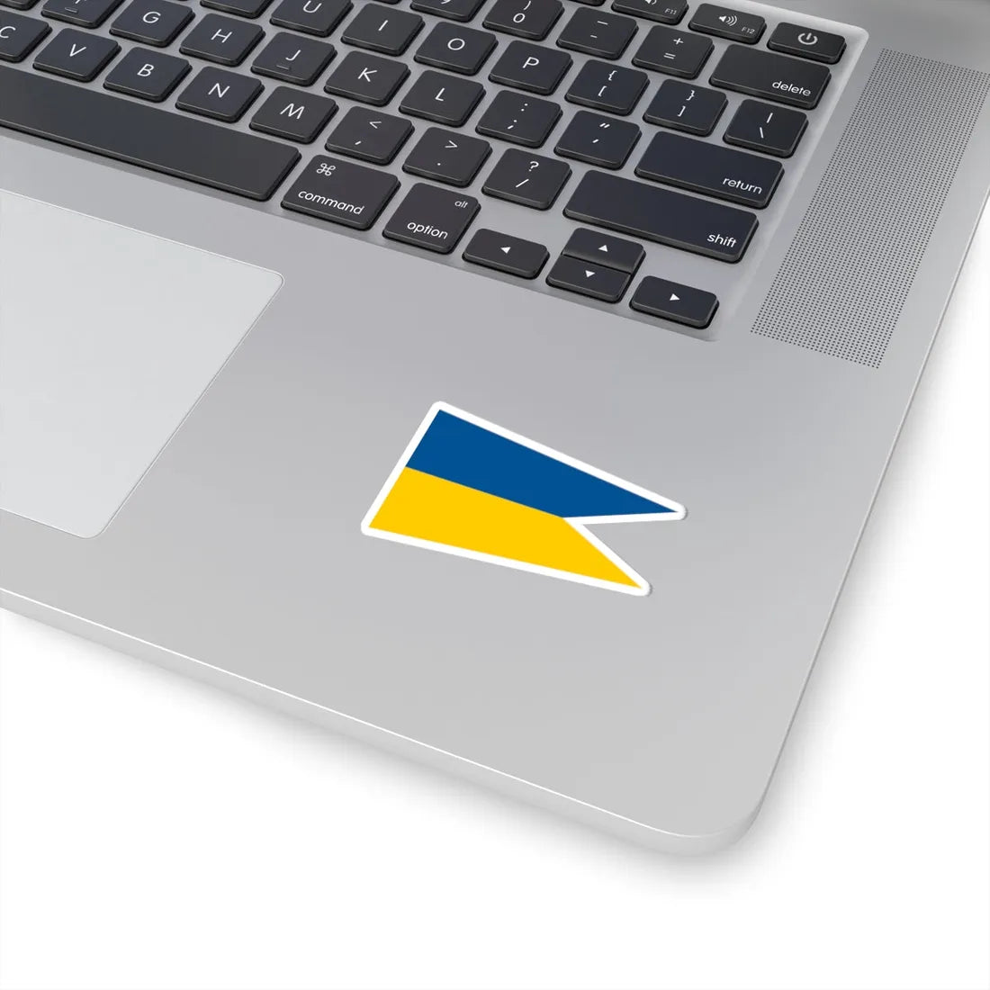 Naval Rank Flag of Sweden - Orlogsstandert (Sweden) STICKER Vinyl Kiss-Cut Decal - The Sticker Space