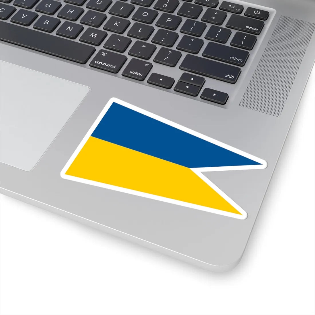 Naval Rank Flag of Sweden - Orlogsstandert (Sweden) STICKER Vinyl Kiss-Cut Decal - The Sticker Space
