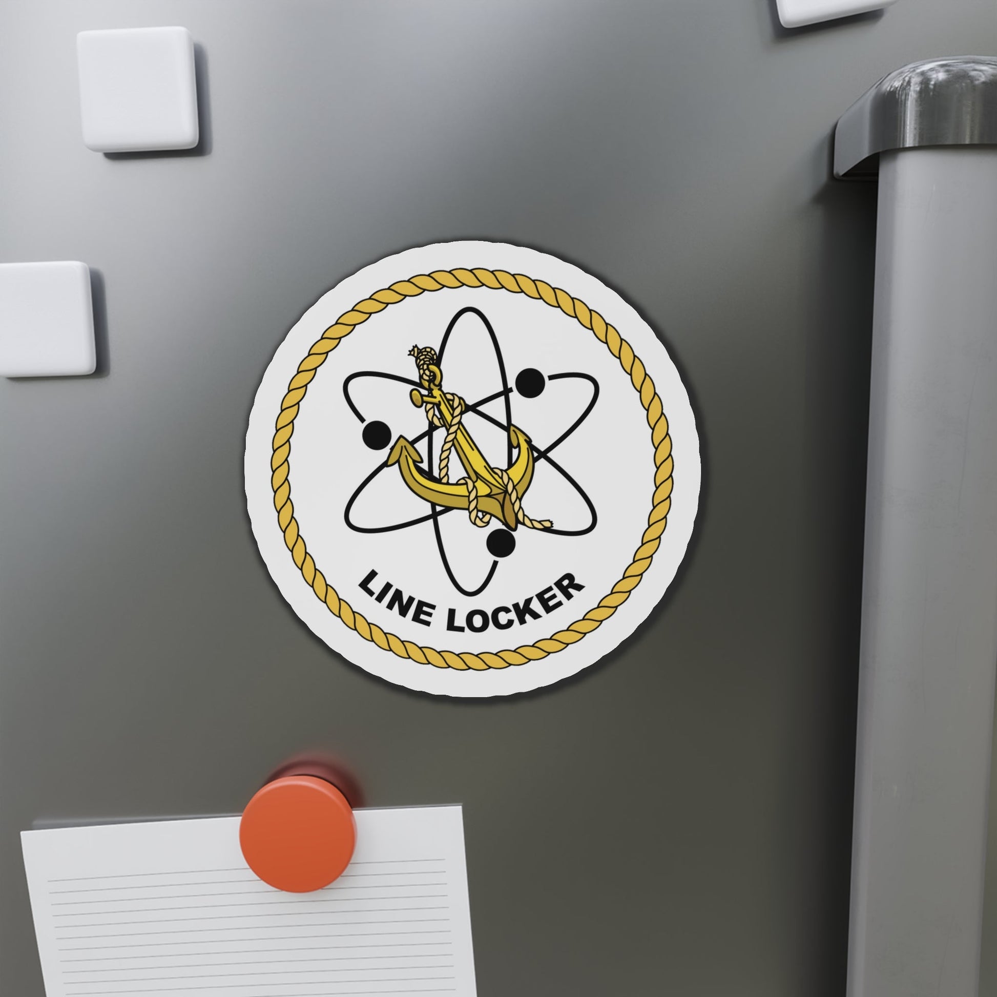 Naval Reactors Line Locker (U.S. Navy) Die-Cut Magnet-The Sticker Space