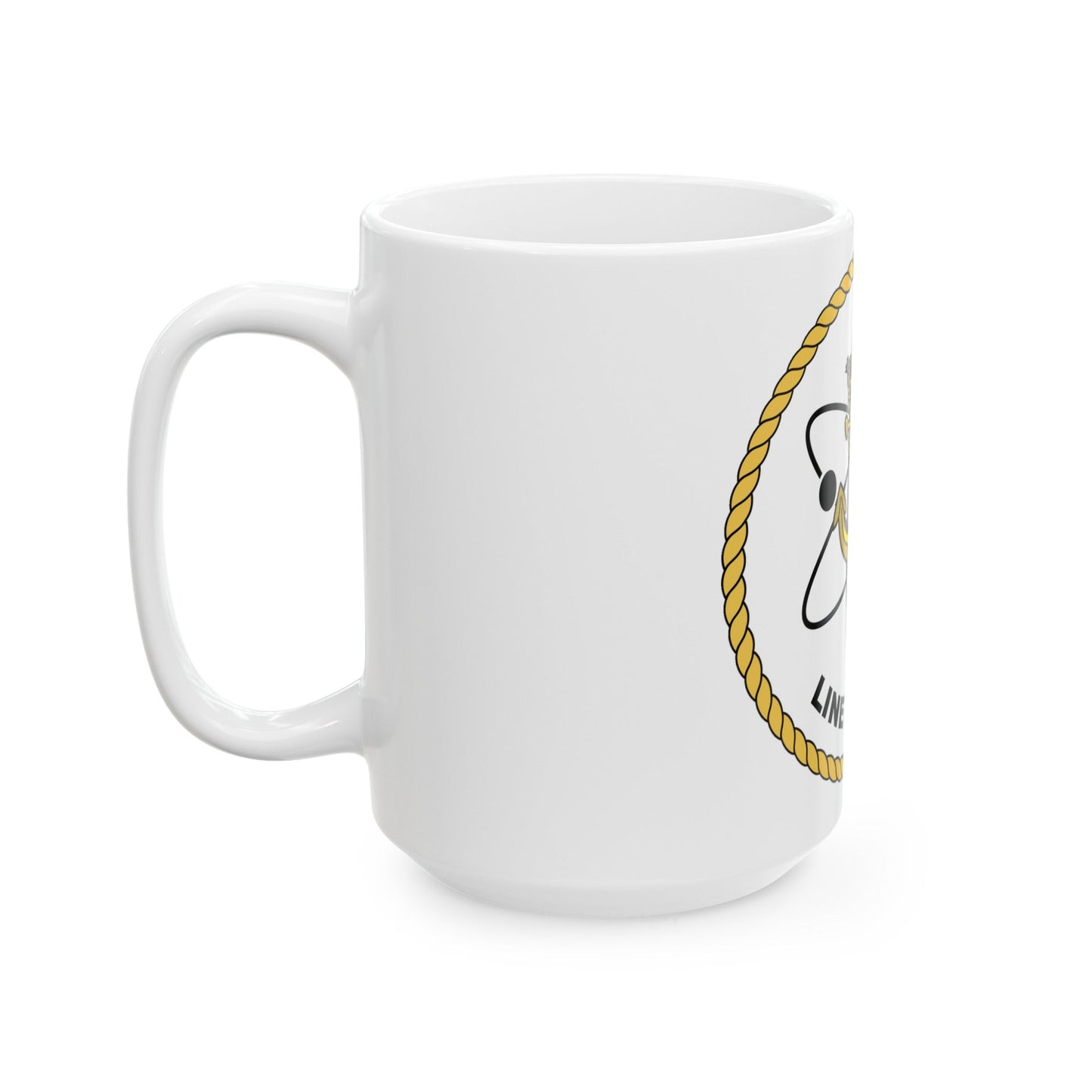 Naval Reactors Line Locker (U.S. Navy) White Coffee Mug-The Sticker Space