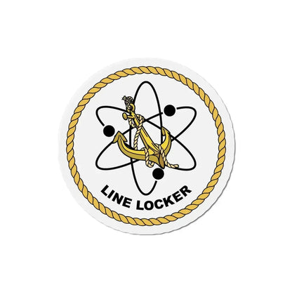 Naval Reactors Line Locker (U.S. Navy) Refrigerator Magnet 4 Inch - The Sticker Space