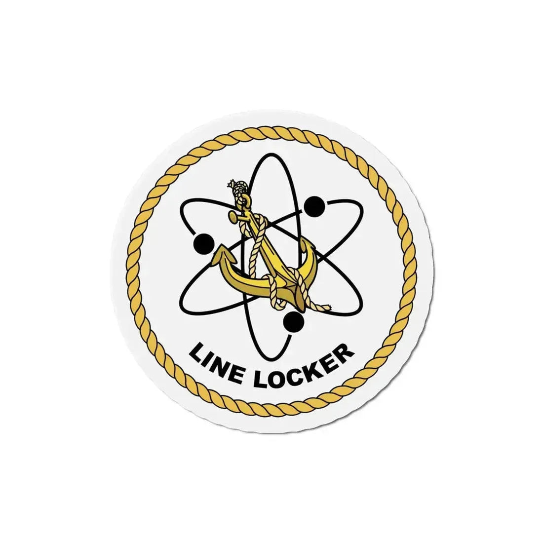 Naval Reactors Line Locker (U.S. Navy) Refrigerator Magnet 5 Inch - The Sticker Space