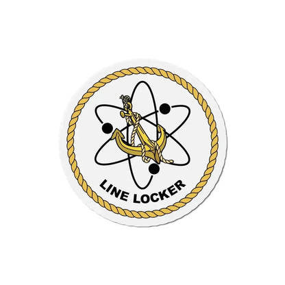 Naval Reactors Line Locker (U.S. Navy) Refrigerator Magnet 6 Inch - The Sticker Space