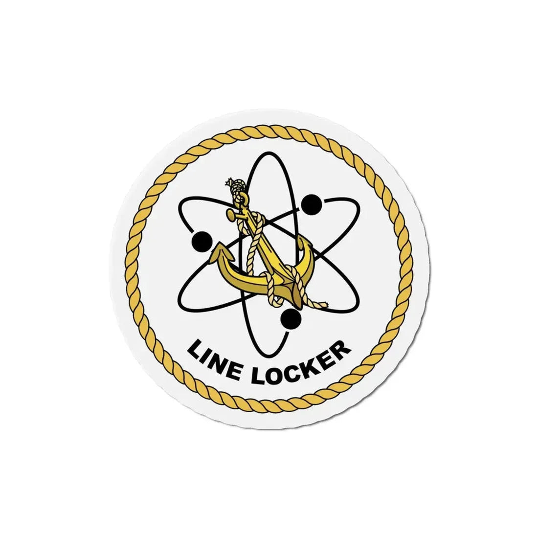 Naval Reactors Line Locker (U.S. Navy) Refrigerator Magnet - The Sticker Space