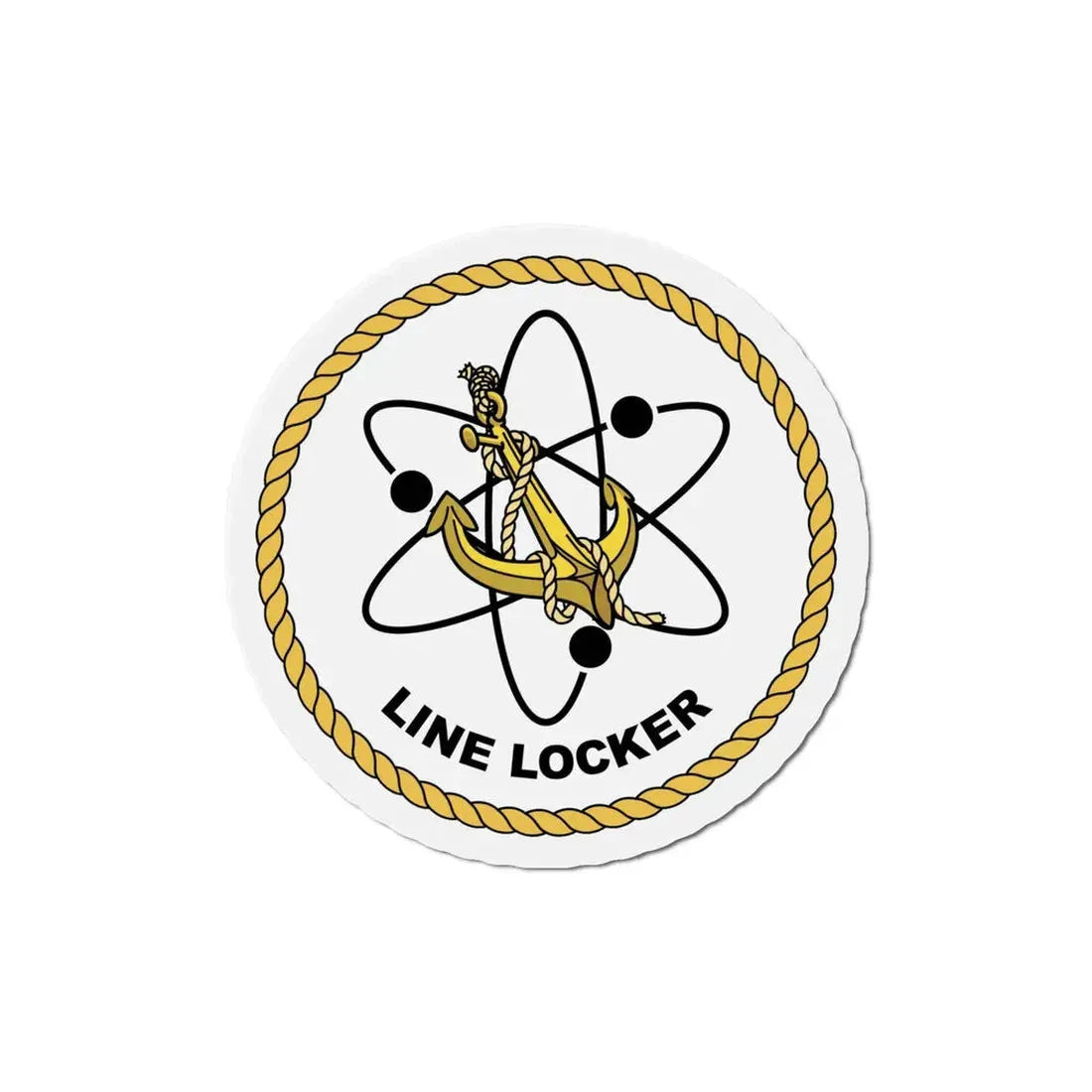 Naval Reactors Line Locker (U.S. Navy) Refrigerator Magnet - The Sticker Space