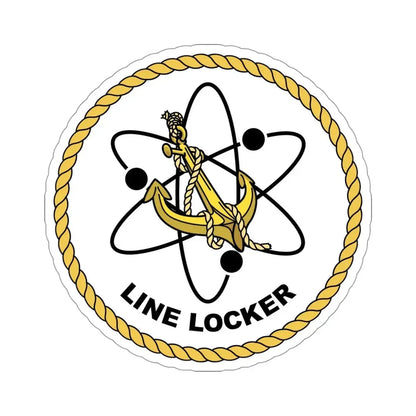 Naval Reactors Line Locker (U.S. Navy) STICKER Vinyl Die-Cut Decal 4 Inch - The Sticker Space