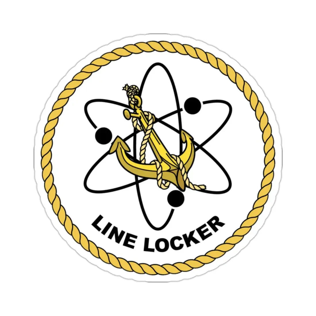 Naval Reactors Line Locker (U.S. Navy) STICKER Vinyl Die-Cut Decal - The Sticker Space
