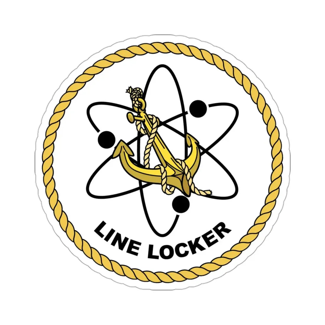 Naval Reactors Line Locker (U.S. Navy) STICKER Vinyl Die-Cut Decal - The Sticker Space