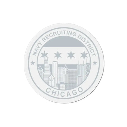 Naval Recruiting District Chicago (U.S. Navy) Refrigerator Magnet - The Sticker Space