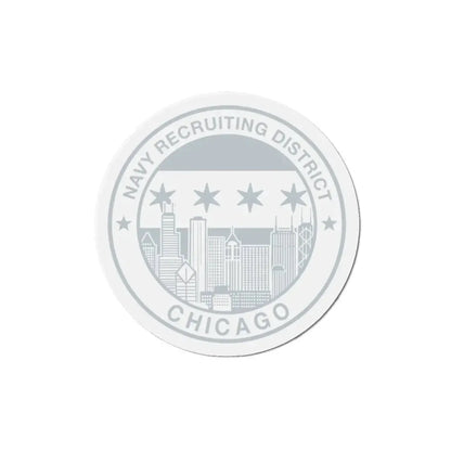 Naval Recruiting District Chicago (U.S. Navy) Refrigerator Magnet - The Sticker Space