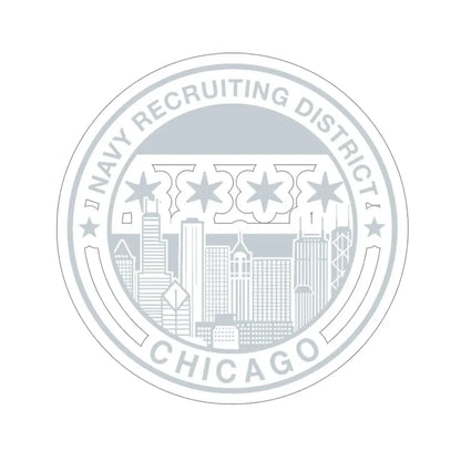 Naval Recruiting District Chicago (U.S. Navy) STICKER Vinyl Die-Cut Decal - The Sticker Space