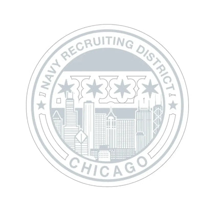 Naval Recruiting District Chicago (U.S. Navy) STICKER Vinyl Die-Cut Decal - The Sticker Space