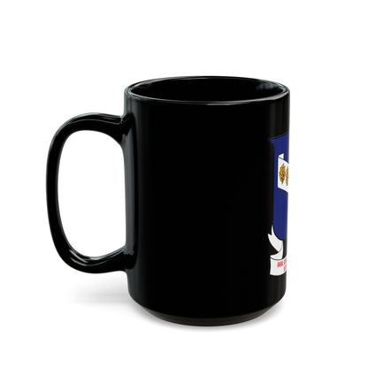 Naval School Of Health Science Bethesda Maryland (U.S. Navy) Black Coffee Mug-The Sticker Space