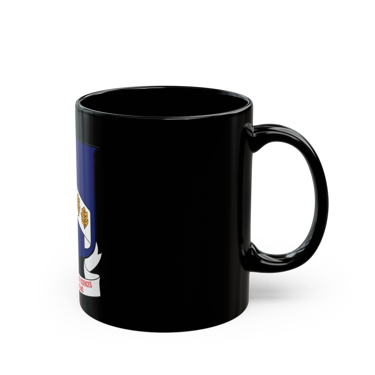 Naval School Of Health Science Bethesda Maryland (U.S. Navy) Black Coffee Mug-The Sticker Space